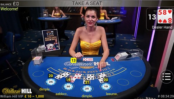 William Hill - live blackjack