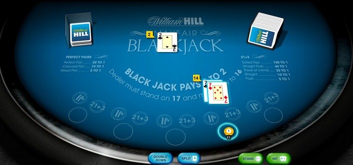 Mayfair blackjack (William Hill casino)