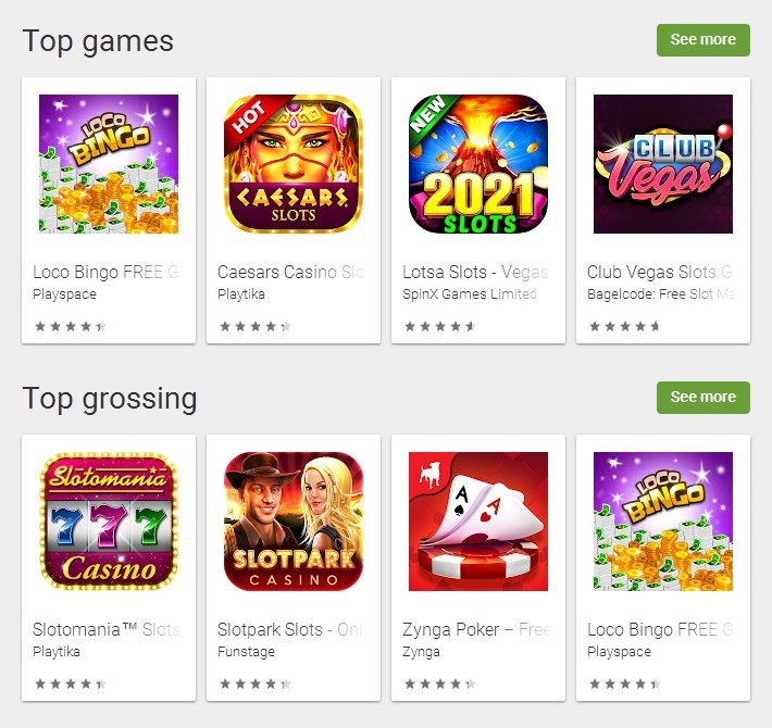 Android casino apps powered by Zynga
